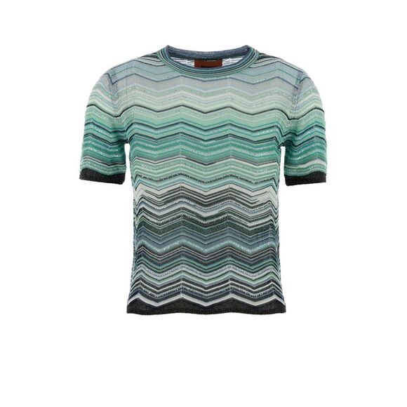 Missoni Women Embroidered Viscose Blend T-Shirt